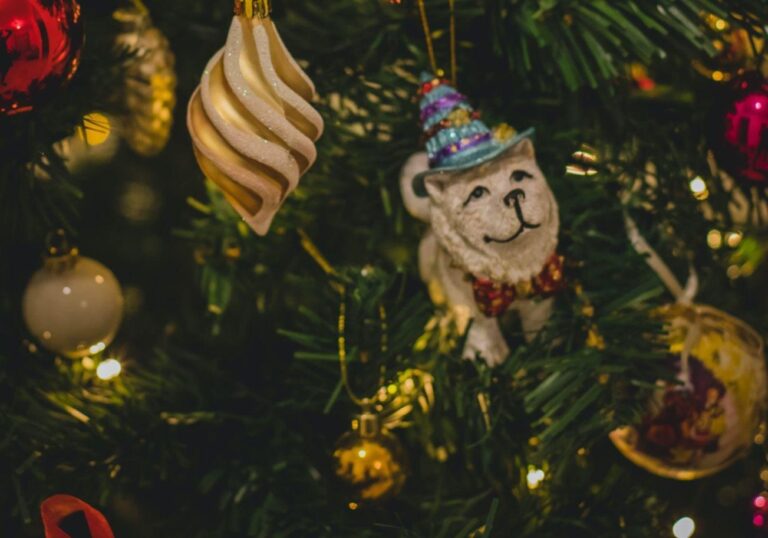 The Perfect Flocked Artificial Christmas Tree